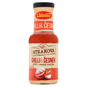Vitana Steaková omáčka chilli a česnek 250ml