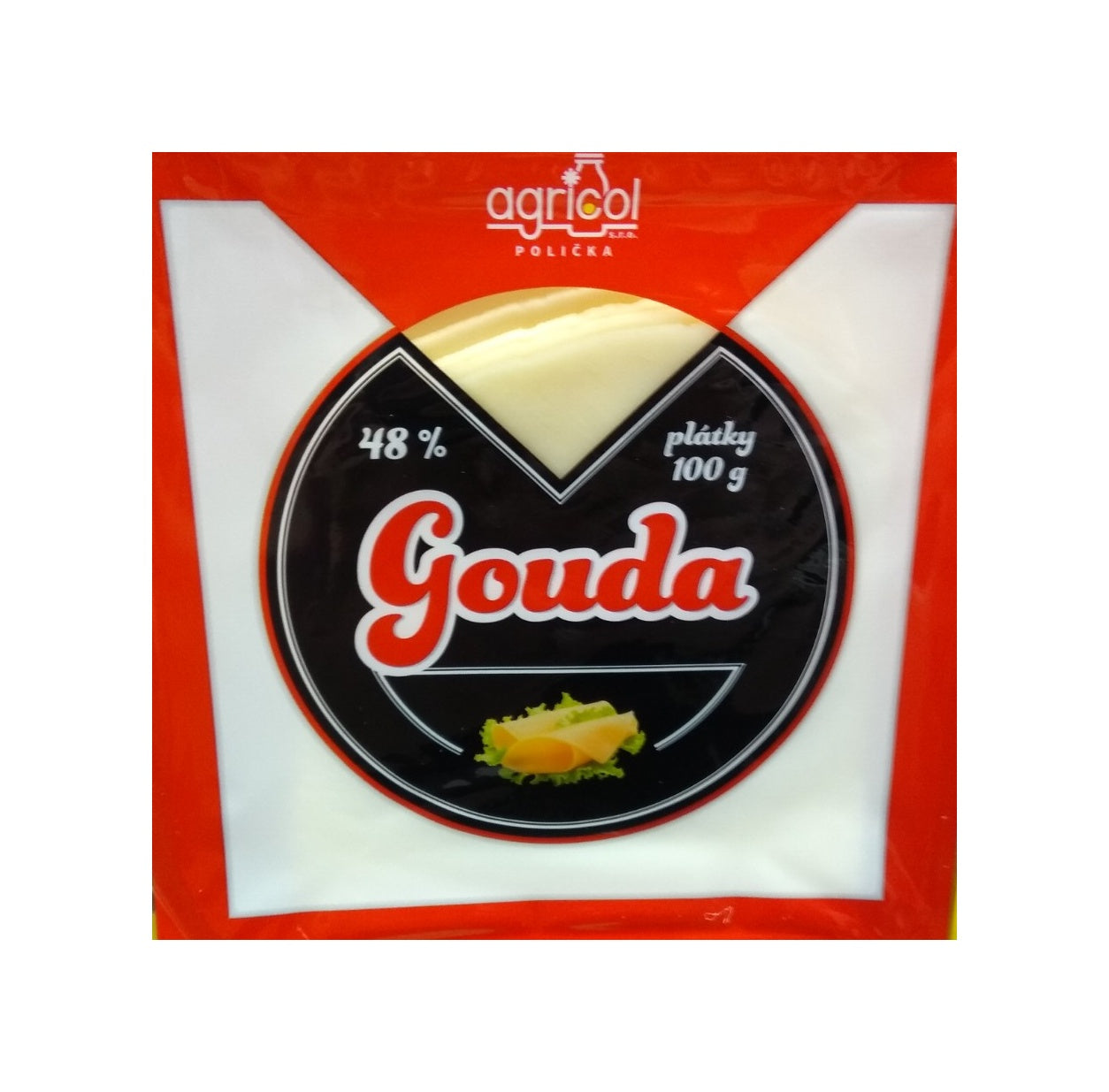 Gouda 48% plátky 100g