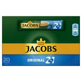 Jacobs 2v1 Instantní káva 20 x 12,5g