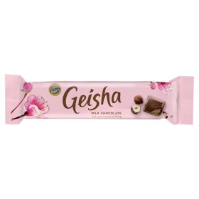 Geisha Mléčná čokoláda s lískooříškovou náplní 37g