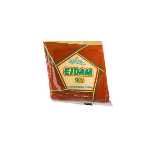 Eidam uzený  30% plátky Agricol 100g