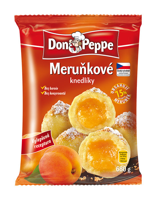 Meruňkové  knedlíky Don Peppe 600g